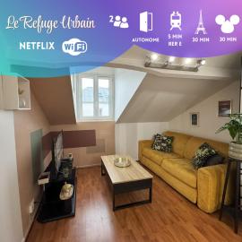 Le Refuge Urbain - Comfy studio near Paris and Disneyland