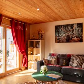 Charmant appartement dans chalet, coeur de Megève, Hotel in Megève
