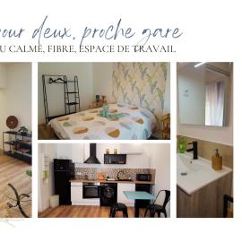 Pour 2 personnes proche gare - fibre, hotel in Vesoul