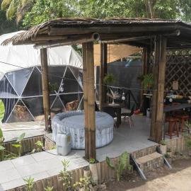 Bambuk Bio Dome Uvita beach front, hotel a Uvita