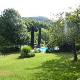 Ferienwohnung Menz - Alte Mühle - mit Milseburgblick und Gartenpool