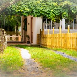 La casa de Angel y Olimpia, hótel í Guitiriz