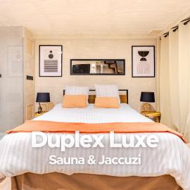 Duplex Luxe - Sauna & Jacuzzi Privatif