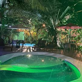 Main House-3 Bedrooms & AC-2 Pools-Jungle-Beach-WiFi-TV