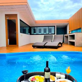 Enjoy private pool villa