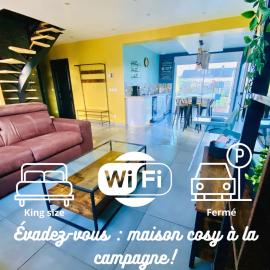 Literie de qualité - Jardin - Wifi - Parking privé - Conciergerie du Varet, hotel di Avesnes-lès-Bapaume