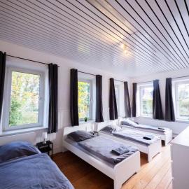 Monteurwohnung für 9 Personen in Gülzow - WLAN, Aufenthaltsraum, Parkplatz, Nähe Hamburg - GWHE1302