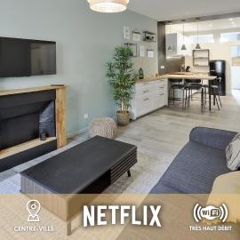 Centre-ville - Fibre - Netflix - T2 L'ISAC, hotel i Blain