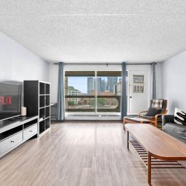 Central Downtown at Rocky Mountain Court with Gym, Court, Sauna and Secured Parking