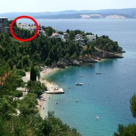 Apartments by the sea Balica Rat, Omis - 4868, hotell i Celina