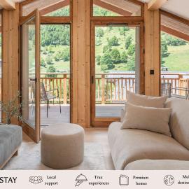 Apartment La Chouette Les Belleville - by EMERALD STAY, hotel a Levassaix