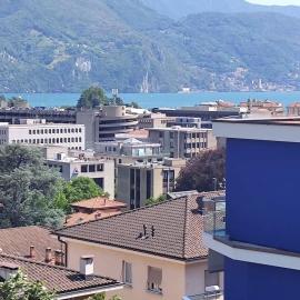 Sunny apartment with phenomenal view in Lugano City Center