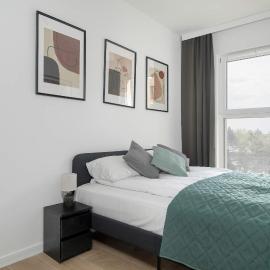 Tasteful Apartment with Parking and Gym by Noclegi Renters