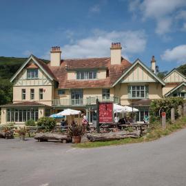 The Hunters Inn, hotelli kohteessa Martinhoe