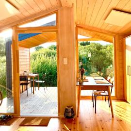 Bleckede में, होटल 208 Gemütliches Tiny House mit Blick ins Grüne