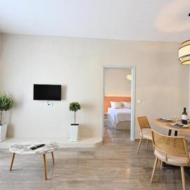 Santorini Family Apartments, viešbutis mieste Kamarijas