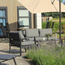 Marina Strandbad Chalet Inseltraum mit Zaun Haus Nr 83