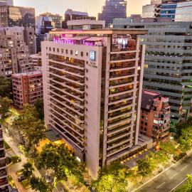 Plaza El Bosque Ebro, hotell i Santiago