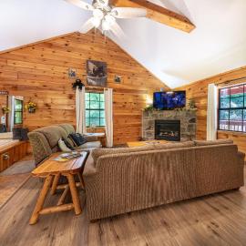 Mountain View Cabin Hot Tub, Jacuzzi & Fire Pit