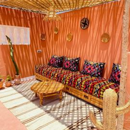 Dar Minel- Deine Wohlfühloase mit Garten und Sonnenterasse, hotel di Zaouit Massa