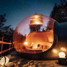 Maso La Marianna Bubble Glamping in Trentino