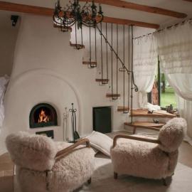 Porumbacu de Sus में, होटल Castelul de Lut - Eco Boutique Guesthouse
