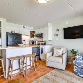 Carolina Beach Condo w/ Marina View, on Boardwalk
