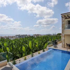 MyCyprusStay - Jo's Sunny SeaView Villa, hotel a Kissonerga