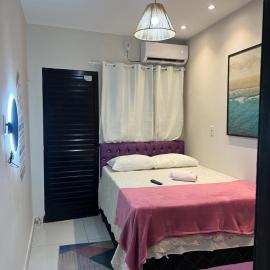 Casa Lilás Pipa A 4 min da praia e perto de tudo: Pipa'da bir otel