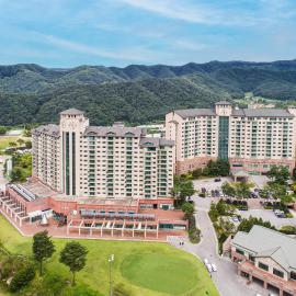 Wonju में, होटल OakValley Resort Hills Village