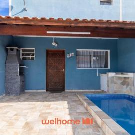 Casa em Itanhaem pe na areia com piscina, hotel in Itanhaém