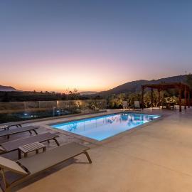 Olive Hideaway Private Pool Villa, Chania Sleeps 7