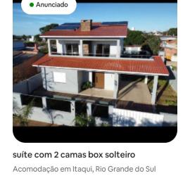 Quarto com banheiro privativo, Hotel in Itaqui