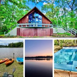 Lakefront Privacy - Pets, Hot Tub, Fishing, Boats