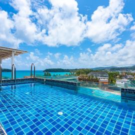 Viesnīca Kata Hill Sea View Hotel Kata beach pilsētā Katas pludmale