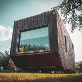 Viesnīca L'Échappée des Collines - Tiny House pilsētā Frasnes-lez-Anvaing