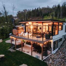 Ski Chalet with Spa - Mountain - La Boheme, Hotel in Saint Come