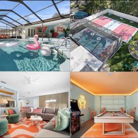 Electric Flamingo with Heated Pool, Pickleball, Mini Golf & Basketball, hotel a Clearwater