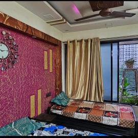 Bed with breakfast At Ghodbunder Road thane West، فندق في Jāmb
