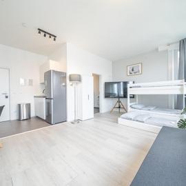 4 Modern city studio for 7 Bogenhausen near Messe Munich