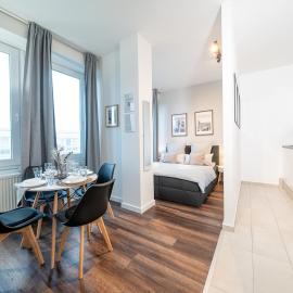 5 Modern city studio for 6 Bogenhausen near Messe Munich, hotel a Munic