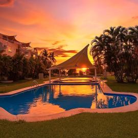Departamento frente a playa bonfil