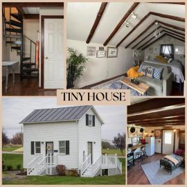 Cozy Tinyhouse JMUDowntown Fire Pit Yard