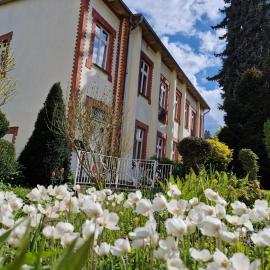 Viesnīca Pension im Gesundbrunnental Bad Freienwalde pilsētā Bādfreienvalde