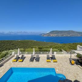Villa Fiscardo View Fiscardo Kefalonia, hotell sihtkohas Mánganos
