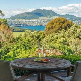 Breathtaking views of Lake Taupo