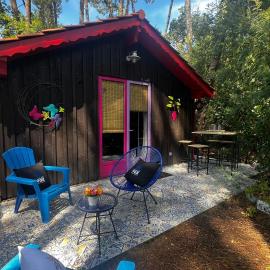 Le Cabanon entouré de Pins