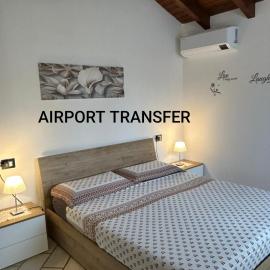 MXP apartment, shuttle service, parking free