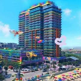Flamingo Ibiza Hải Tiến, IB 802- Căn 2 phòng ngủ view trực diện biển tiêu chuẩn 4NL 2TE