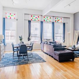 Free Parking Walk to Conv Center 5 Beds Loft